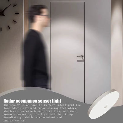 Motion Sensor Ceiling Light Bright Led Ceiling Light 15W Indoor Motion Light Sensor Light for Home Studio Hotel